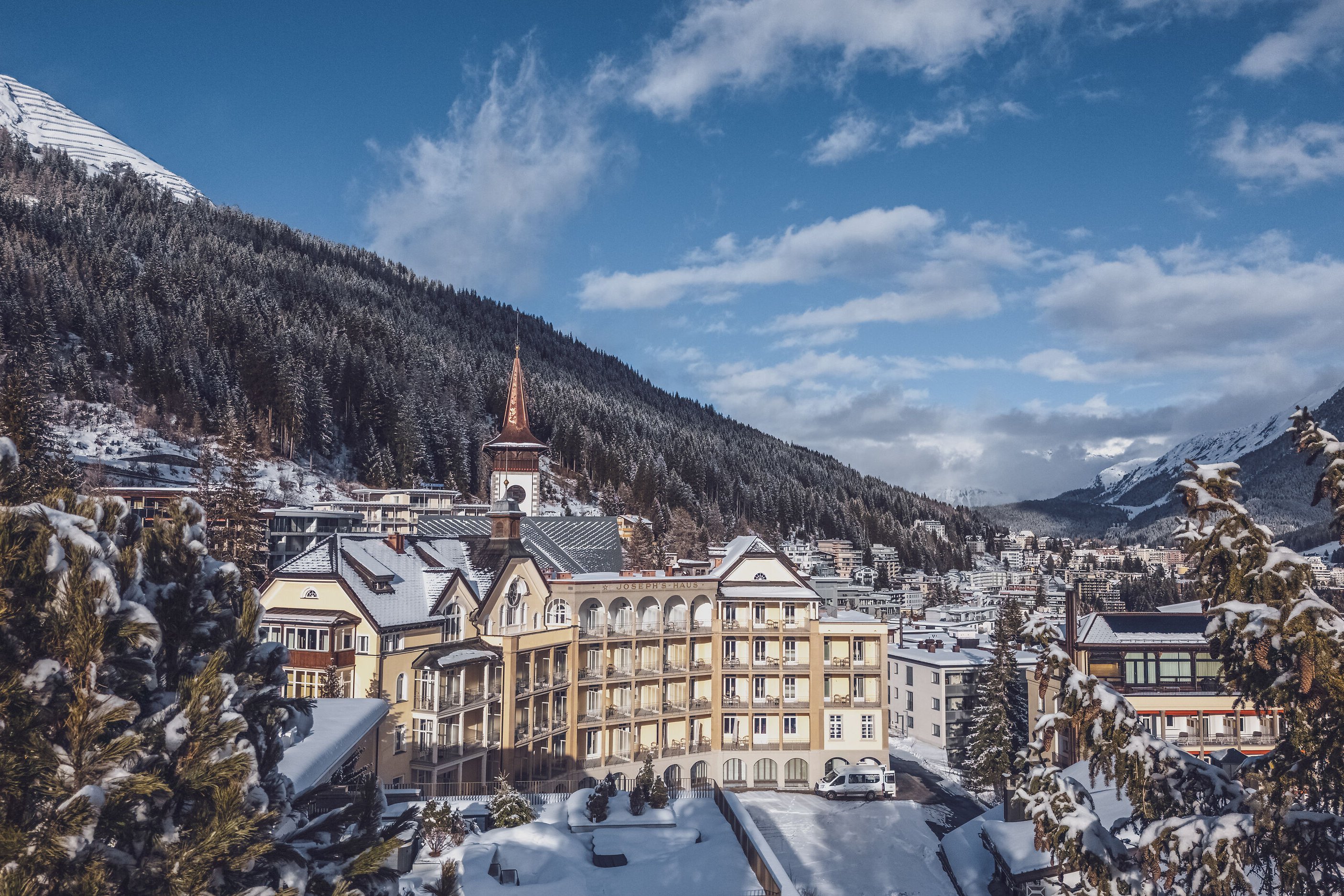 Hotel Josephs House in Davos ausgestattet mit Scheucher Parkett