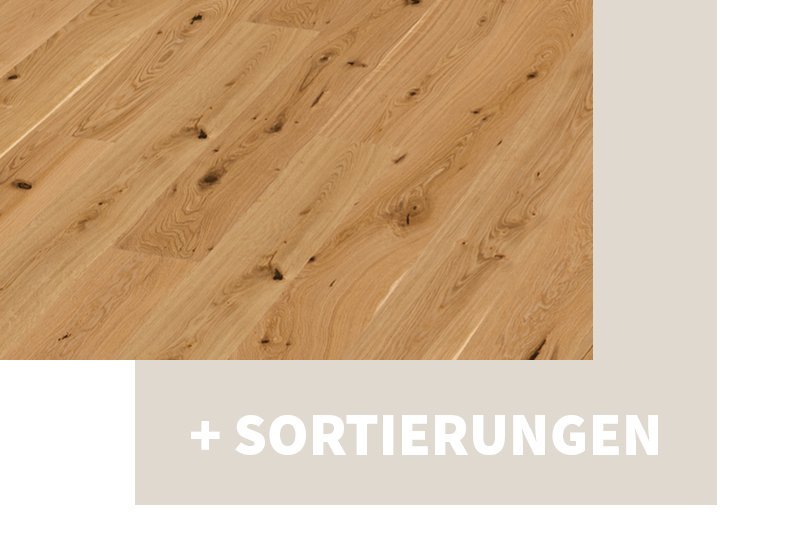 Detailaufnahme Parkett Eiche Rustikal