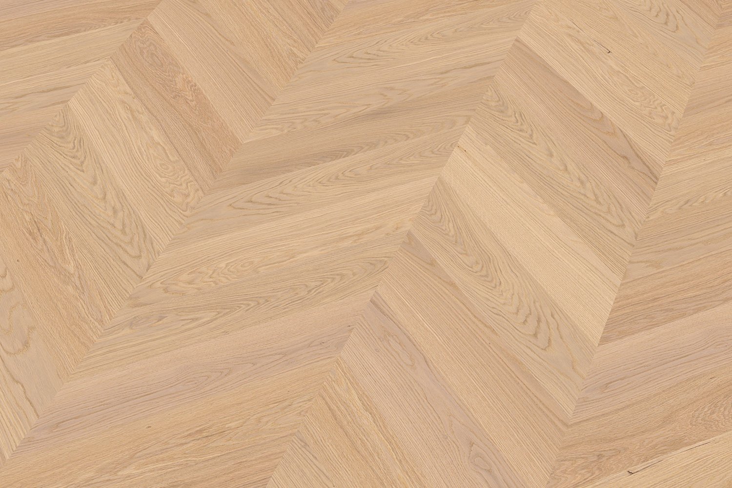 Detailed view Herringbone Quiet sorting White oiled oak