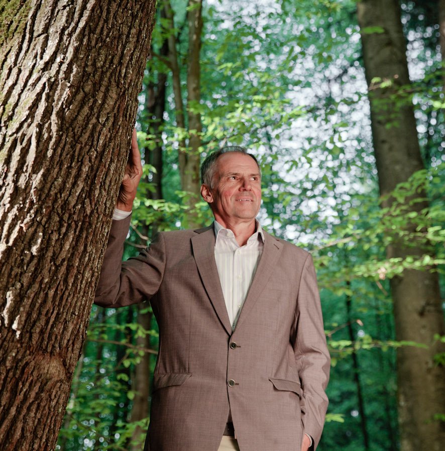 Scheucher Parkett steht fuer Nachhaltigkeit und hochwertige Parkettboeden Zitat von Karl Scheucher