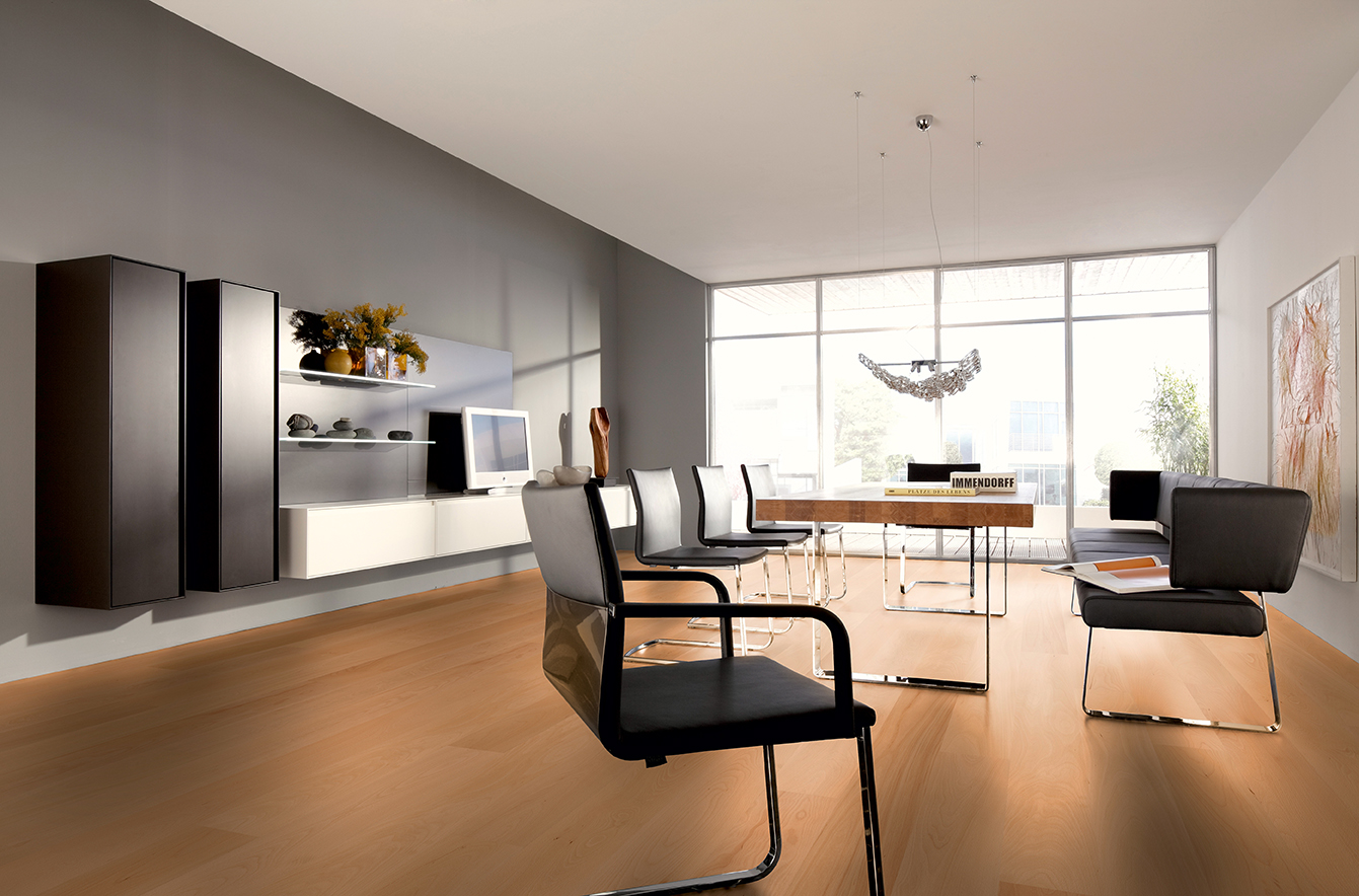 WOODflor NOVOLOC 5G 182 Buche gedämpft Natur Natura Buchen Landhausdiele Scheucher Parkett